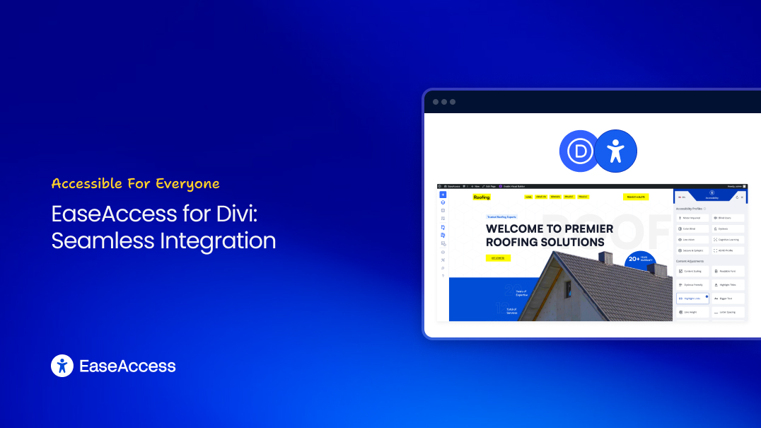 EaseAccess for Divi_ Seamless Integration
