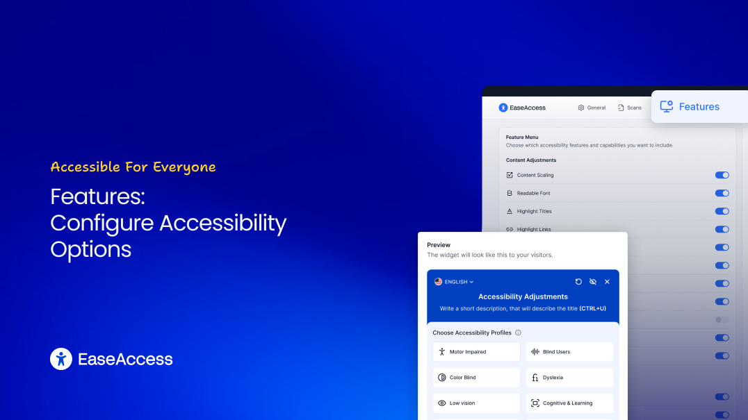 Features_ Configure Accessibility Options